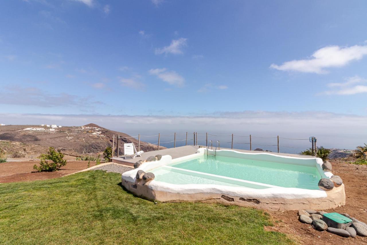 Flatguest Charming House + Pool + Terrace + Views Villa Santa Maria de Guia de Gran Canaria Buitenkant foto