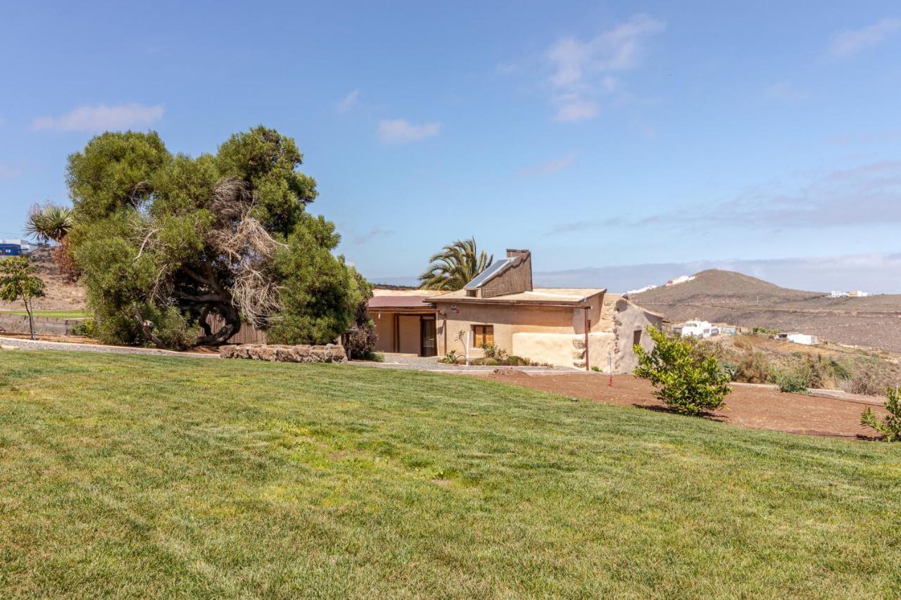 Flatguest Charming House + Pool + Terrace + Views Villa Santa Maria de Guia de Gran Canaria Buitenkant foto