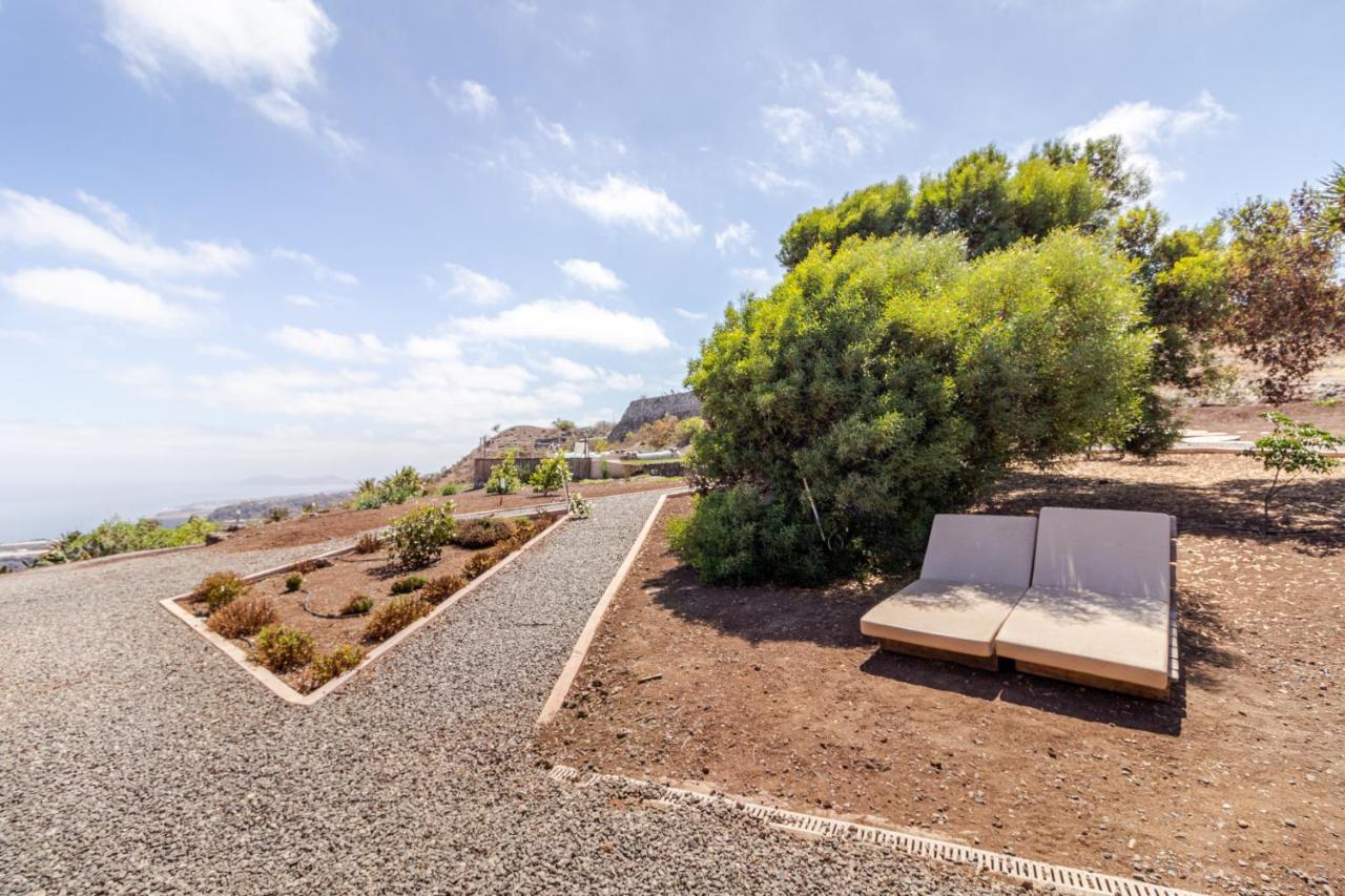 Flatguest Charming House + Pool + Terrace + Views Villa Santa Maria de Guia de Gran Canaria Buitenkant foto