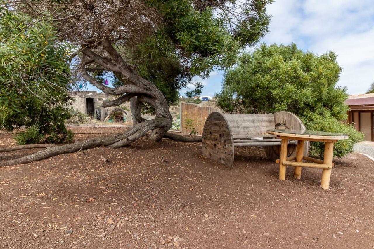 Flatguest Charming House + Pool + Terrace + Views Villa Santa Maria de Guia de Gran Canaria Buitenkant foto