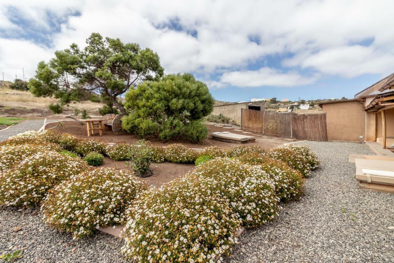 Flatguest Charming House + Pool + Terrace + Views Villa Santa Maria de Guia de Gran Canaria Buitenkant foto