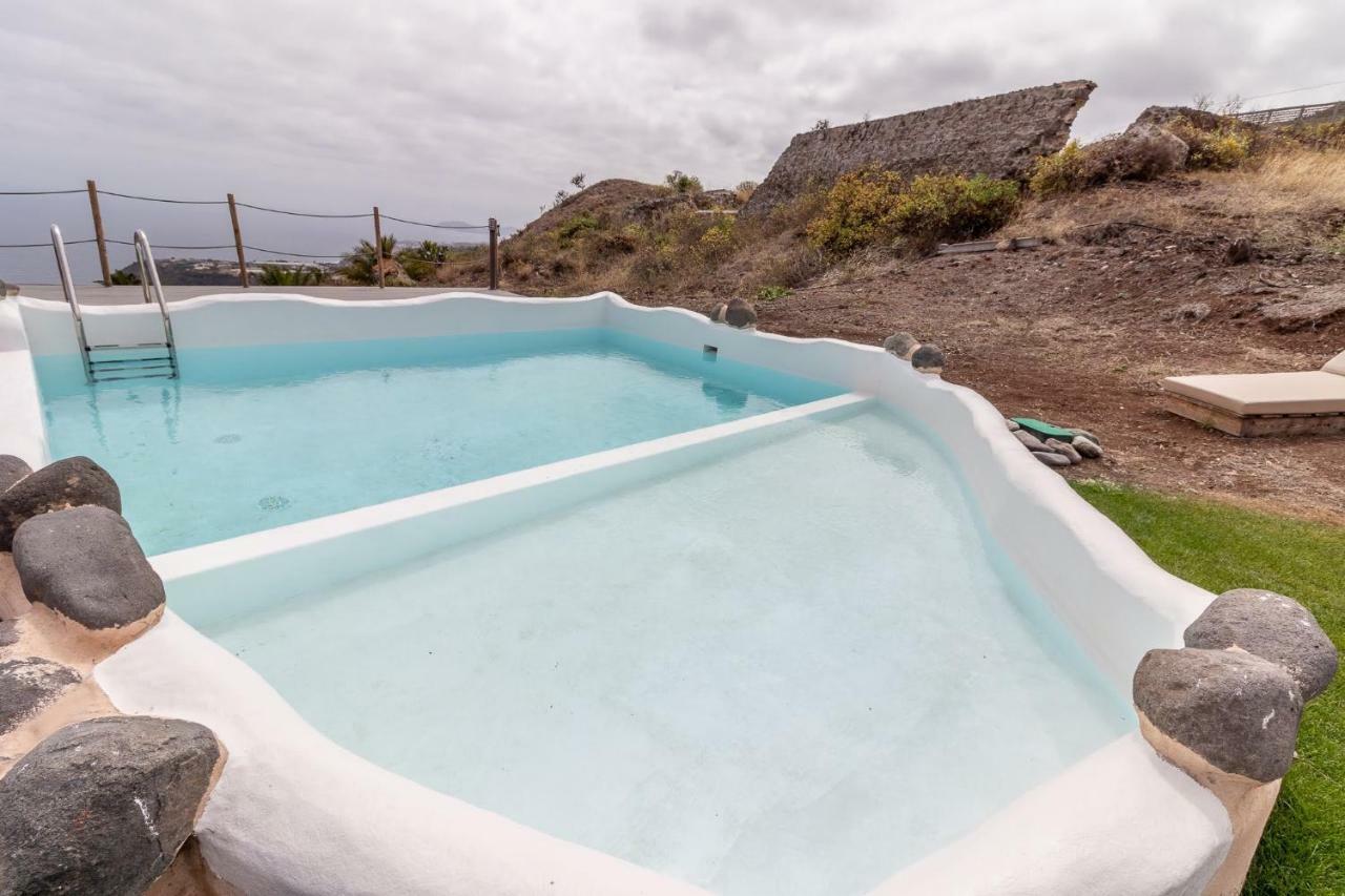 Flatguest Charming House + Pool + Terrace + Views Villa Santa Maria de Guia de Gran Canaria Buitenkant foto